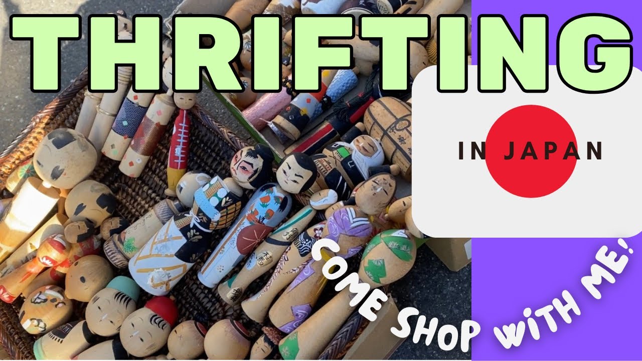 THRIFTING in JAPAN🇯🇵OI RACETRACK FLEA MARKET & BOOKOFF SUPER BAZAAR + haul from previous video✨