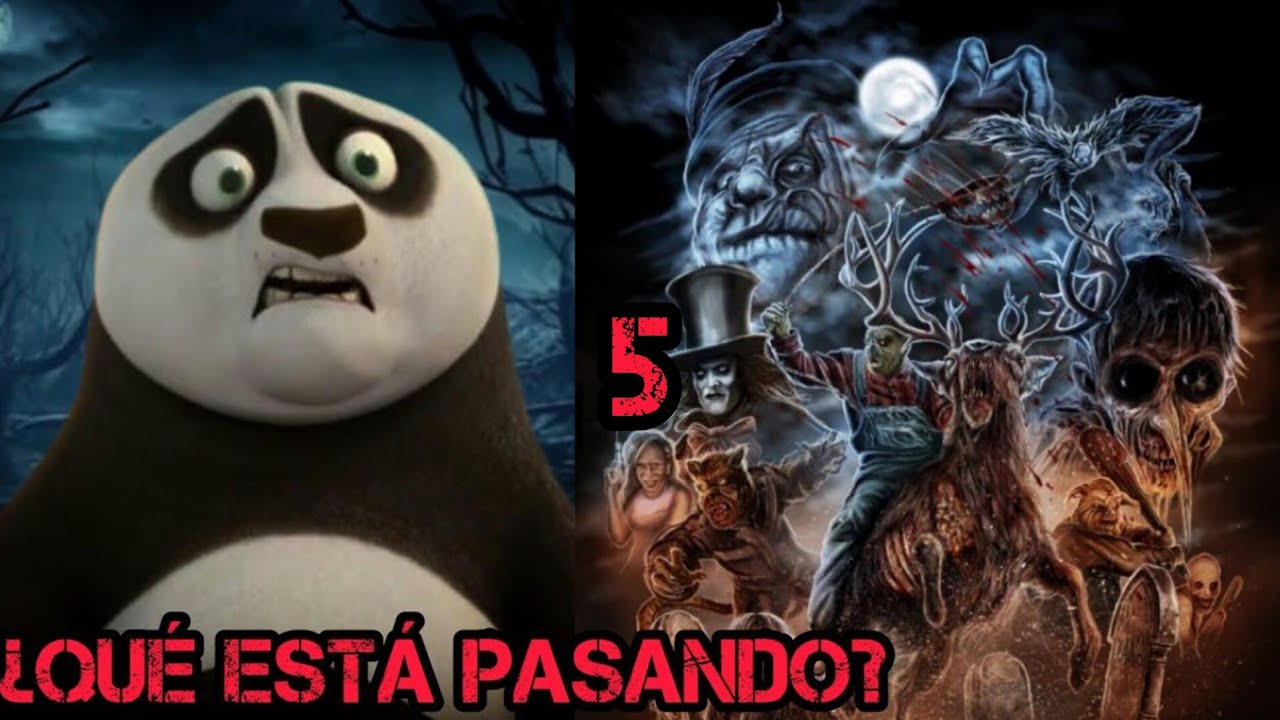 Creepypasta de Kung fu panda +Mario bros+Sonic+digital circus + POOHNIVERSE | Qué está pasando (5/?)