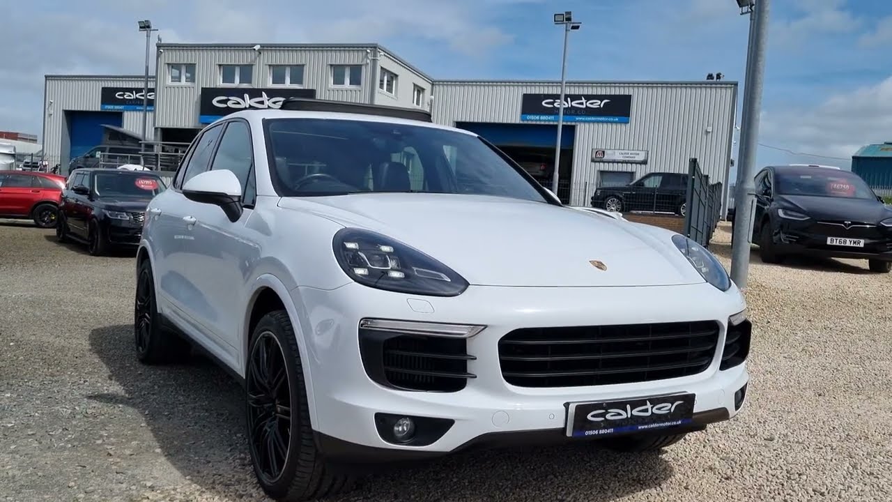 CALDER MOTOR COMPANY - 2018 PORSCHE CAYENNE 3.0 D V6 PLATINUM EDITION TIPTRONIC S 5d 258 BHP
