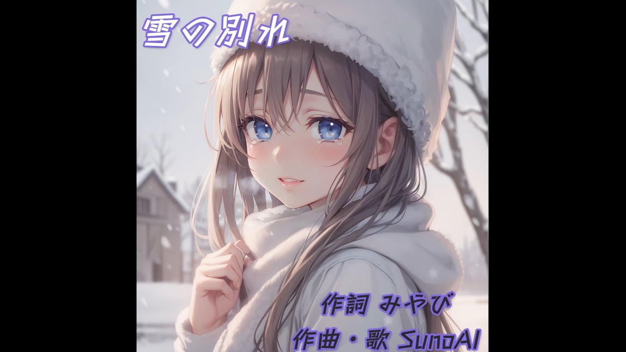 【オリジナルソング】雪の別れ【みやび/Suno AI】