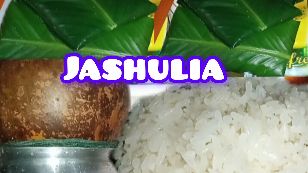 Shet Jashulia ha nongkyndong/Cooking sticky/glutinous rice