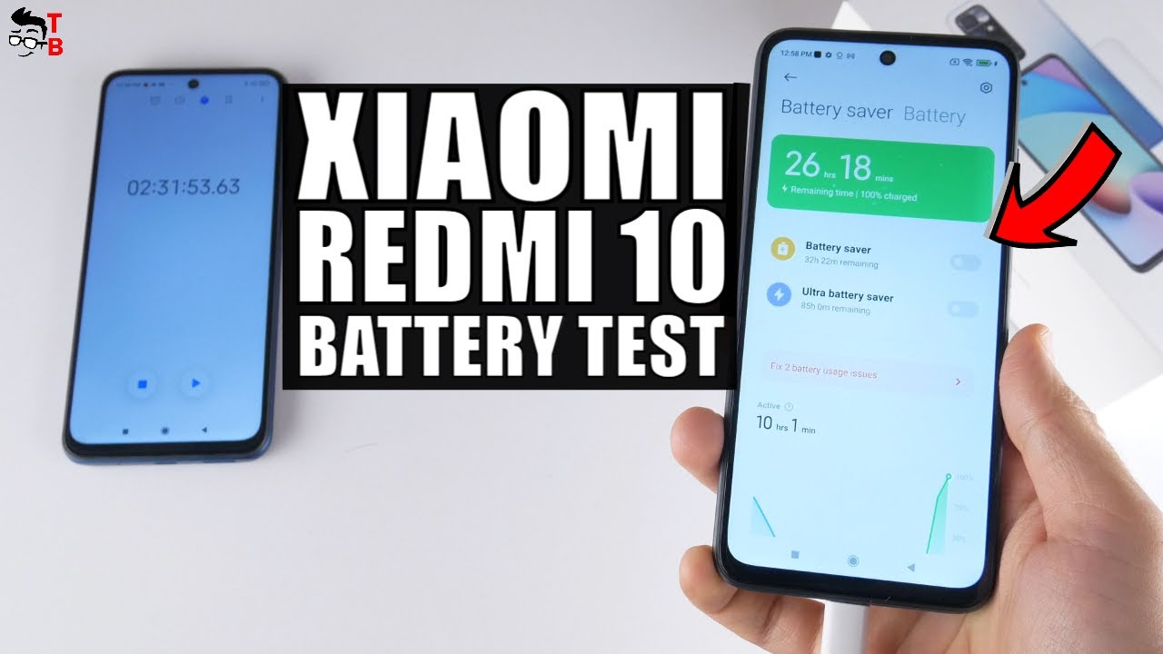 Xiaomi Redmi 10 - Battery Drain Test & Charging Time (4/5)