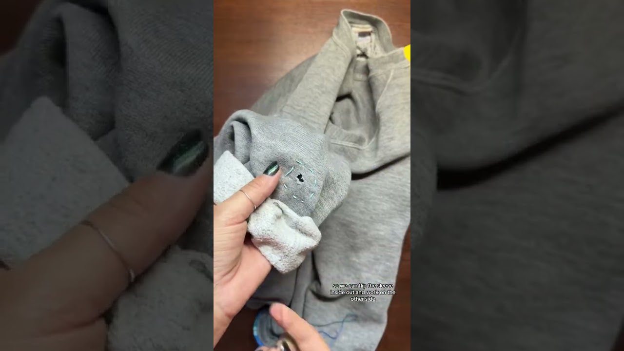 Three ways to mend small holes in your clothing #visiblemending #embroidery #mending