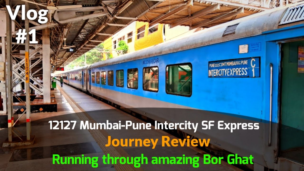 Train No:- 12127 Mumbai-Pune Intercity SF Express Journey Review|AC Chair Car|Clevin's Life