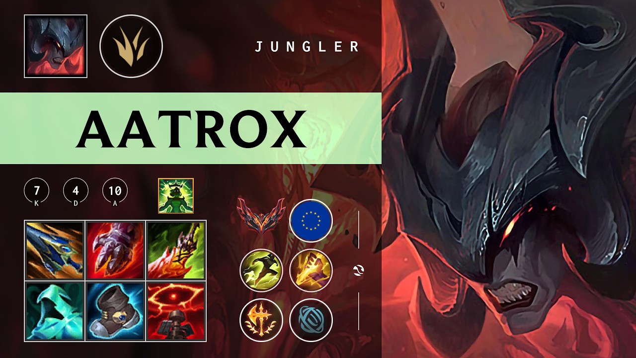 Aatrox Jungle vs Karthus - EUW Grandmaster Patch 26.05