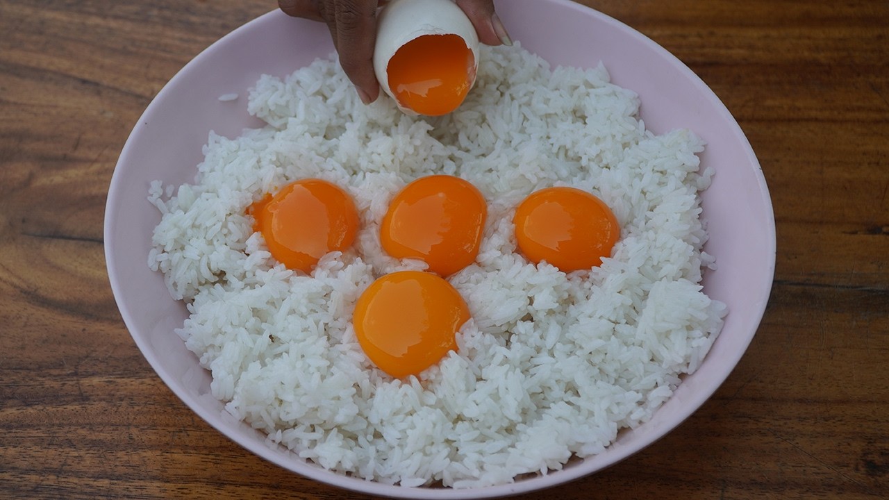 The Best Egg Fried Rice Recipe | How To Make Fried Rice | Egg Rice Recipe