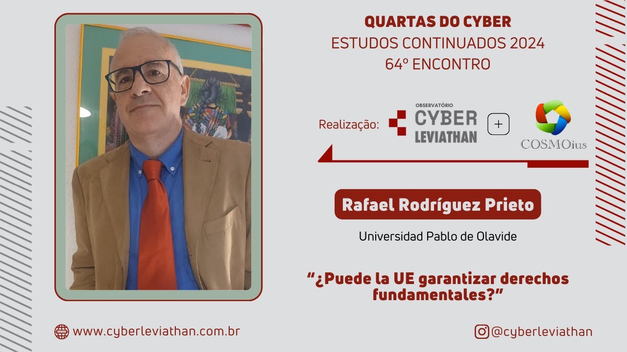 64º Encontro - Quartas do Cyber - Rafael Rodríguez Prieto