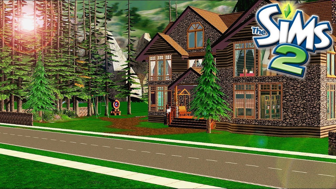 The Sims 2 Lake House Vacation Home Speed Build!