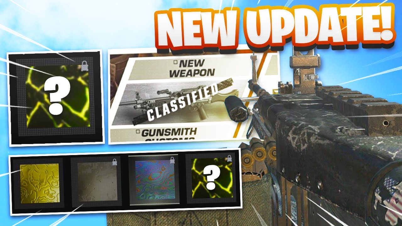 NEW MODERN WARFARE 1.20 UPDATE! - NEW 