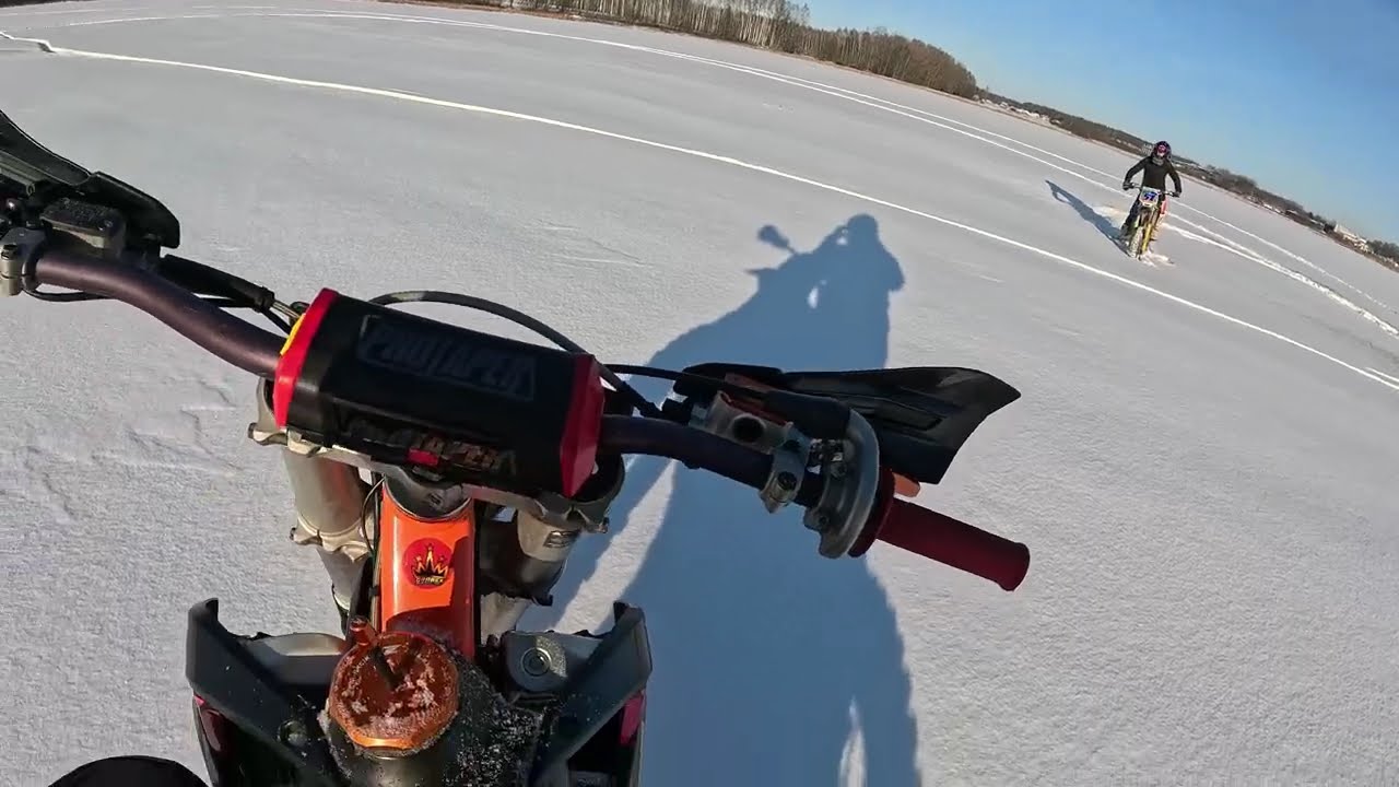 Snow Ride❄️ | KTM SX 125 | YAMAHA YZ 85