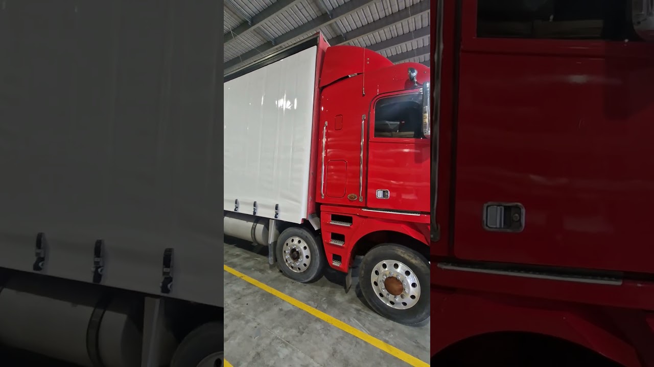 Truck Curtain Transformation!💪Sharp As Truck Side Curtains! #shorts #nzmade #ingenuity