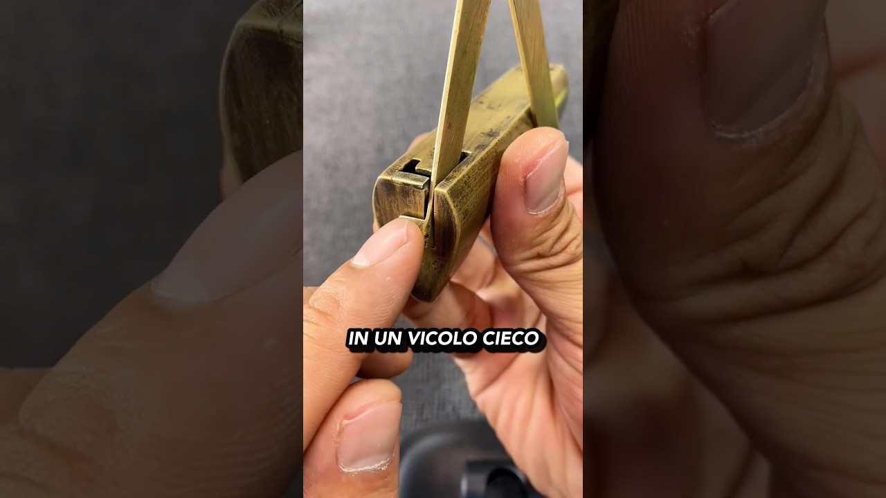 Riusciresti ad aprirla? 🔓🔑🧐