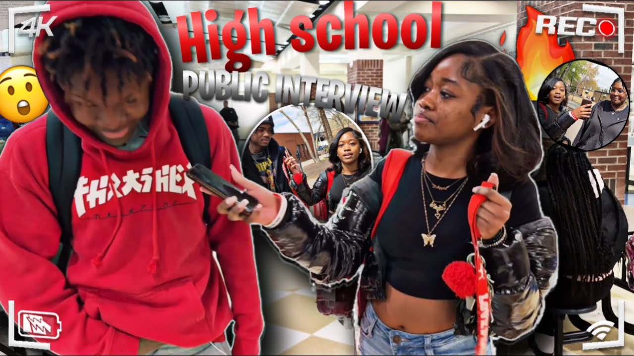 HIGH SCHOOL PUBLIC INTERVIEW *MUST WATCH*😲