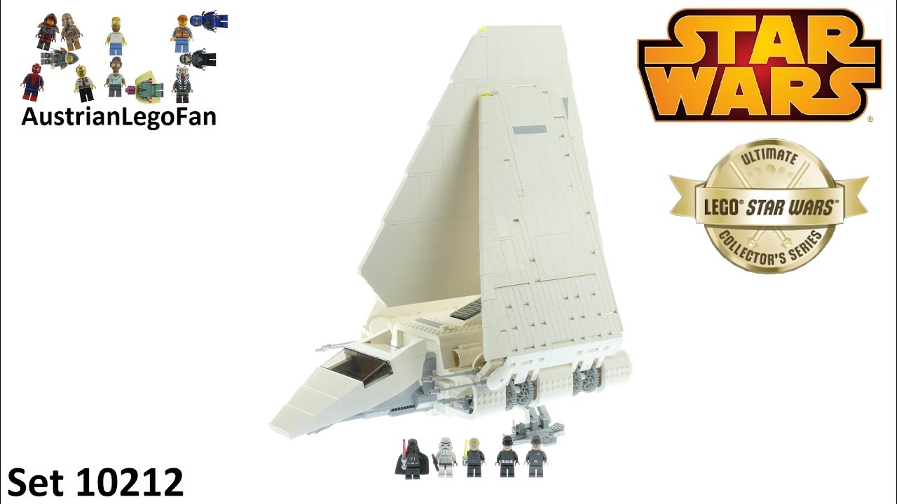 Lego Star Wars 10212 Imperial Shuttle Speed Build