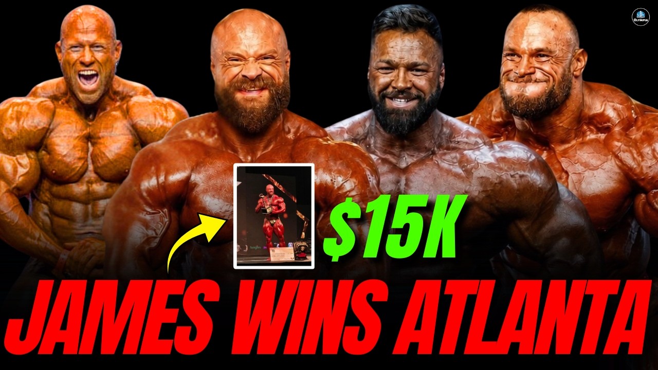 ДЖЕЙМС ХОЛЛИНГСХЕД ПОБЕЖДАЕТ ❗ Результаты топ-5 Atlanta Pro 2026 ❗