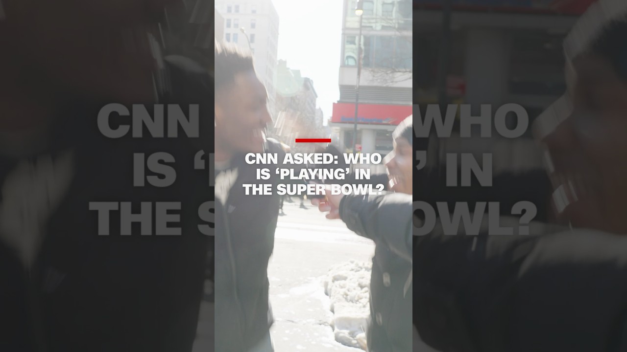 CNN asked: Who is &lsquo;playing&rsquo; in the Super Bowl?