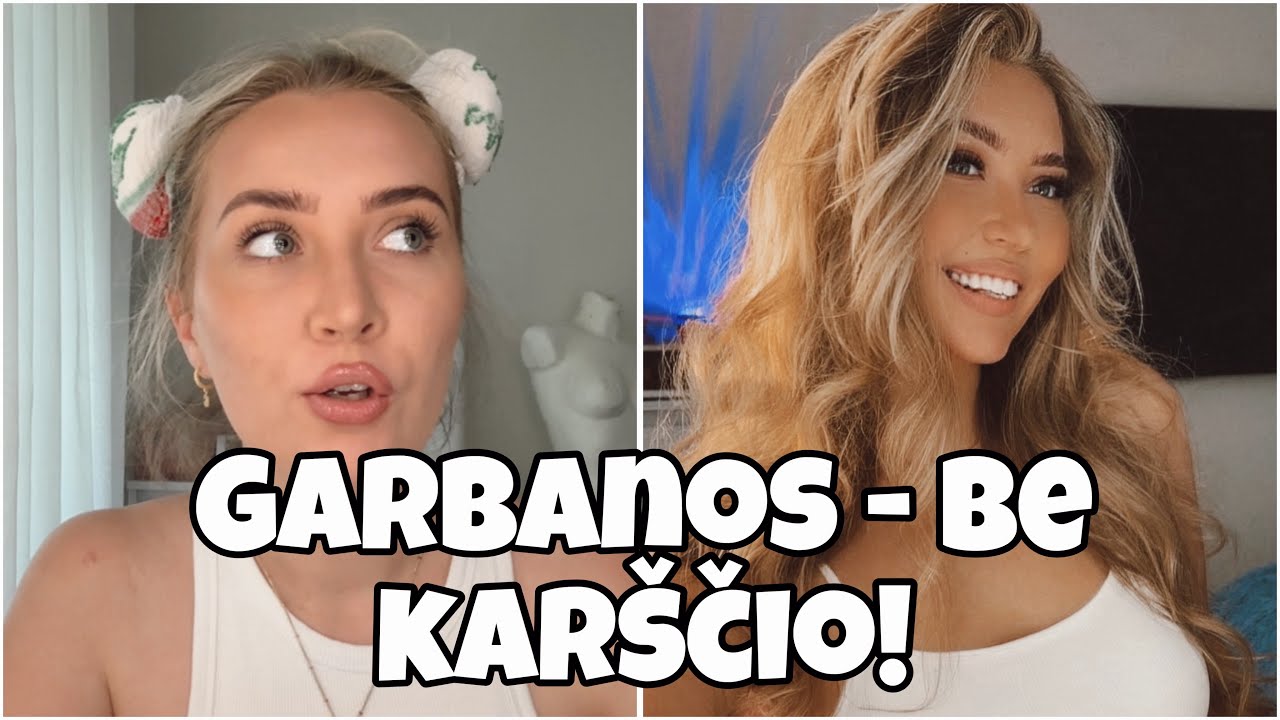 KAIP PASIDARAU NUOSTABIAS GARBANAS BE KARŠČIO! [ENG SUB]