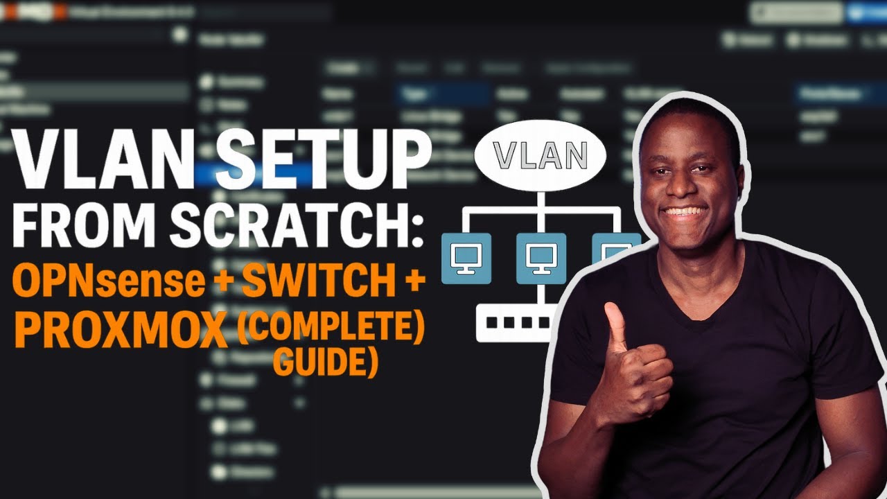 Настройка VLAN с нуля: OPNsense + Proxmox + Switch (полное руководство)