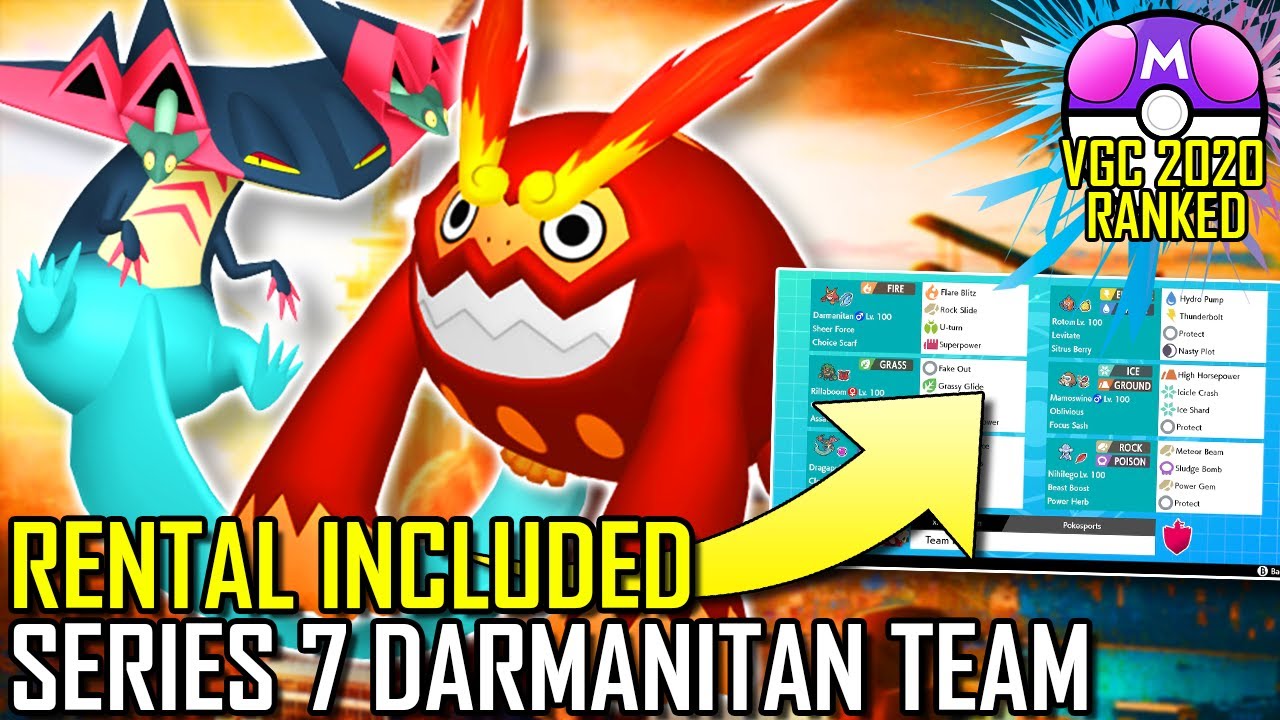 SERIES 7 DARMANITAN TEAM | VGC 2021 | Pok&eacute;mon Sword & Shield - Pok&eacute;sports
