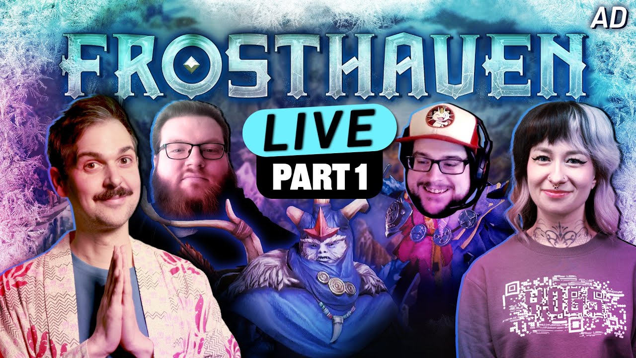 Can we survive the Frosthaven? #ad | Lewis, Boba, Nilesy & Rythian