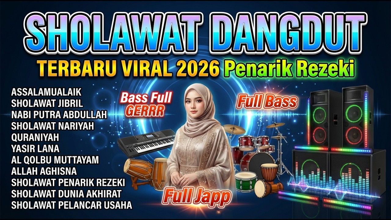 Lantunan Sholawat Nabi Pembawa Keberkahan | Membantu Rezeki Mengalir Lebih Tenang