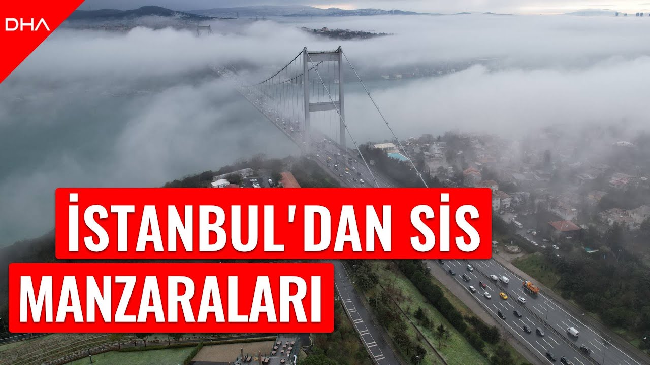 İstanbul'da yoğun sis; boğazda gemi trafiği askıya alındı