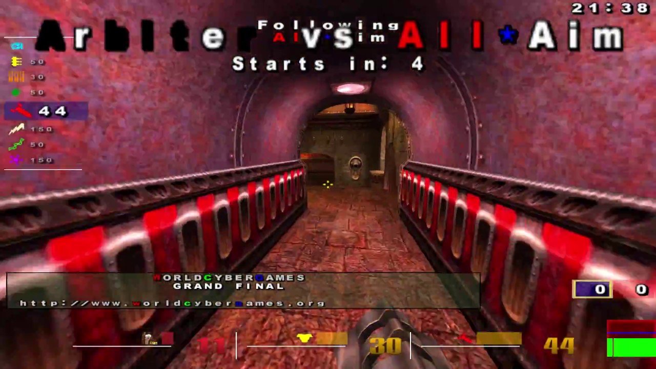 Quake 3 Arena - WCG 2001 - Aim (pov) vs Arbiter - ztn