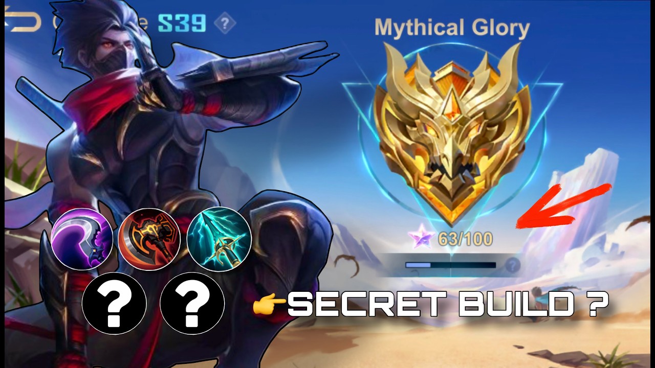 SECRET HAYABUSA BUILD TO REACH MYTHICAL GLORY ?😈🔥 (63-100)