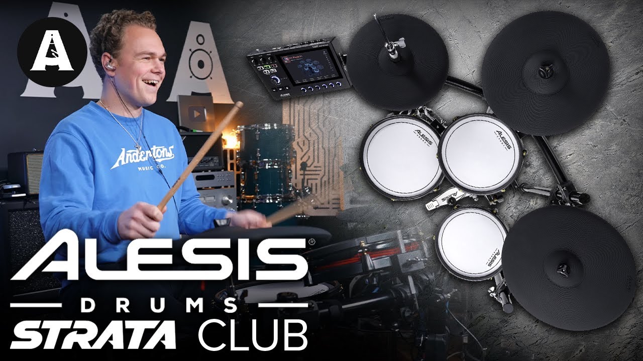 НОВАЯ электронная ударная установка Alesis Strata Club — все о Strata по более низкой цене!