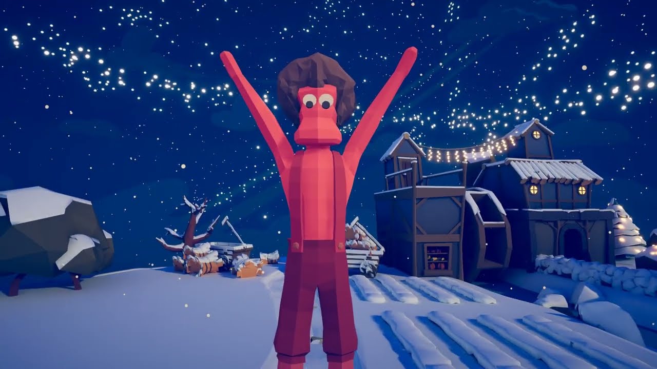 3x PRESENT ELF vs Custom Units | TABS Totally Accurate Battle Simulator
