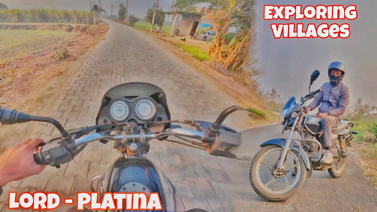 Exploring The Beauty of Villages in Uttar Pradesh || BikerSanif 