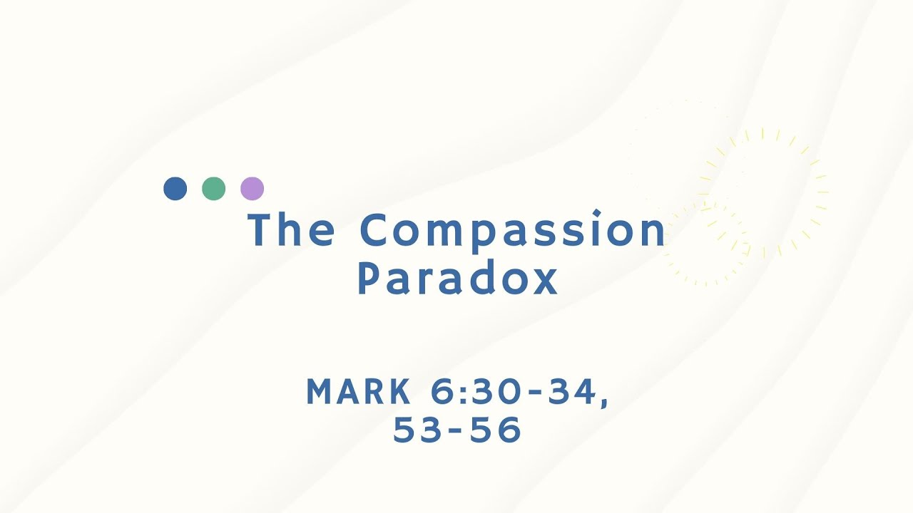 The Compassion Paradox July 21, 2024