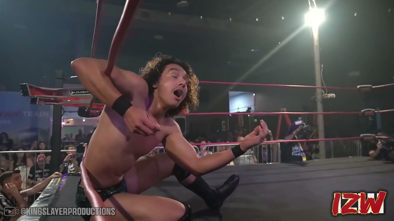 Ladder Match! Damian Desire vs Parada 3D Sports Title vs Parada's Career! IZW Psycho Circus