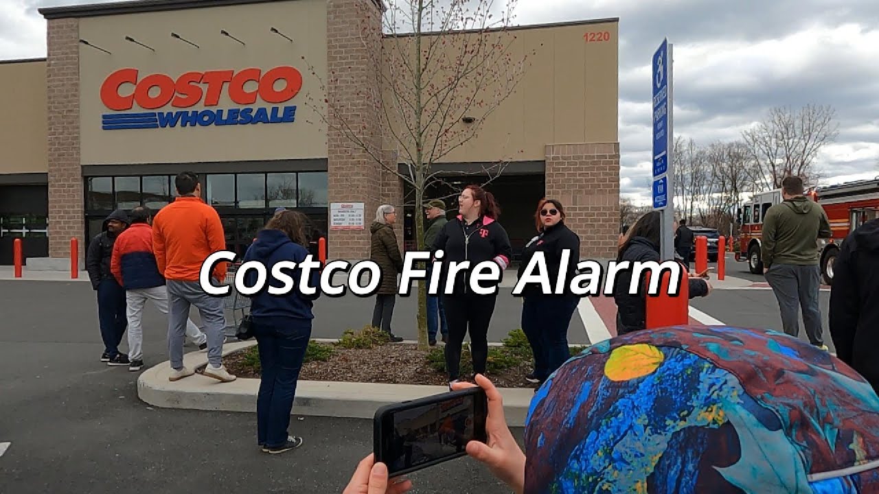 Fire Alarm goes off at Costco