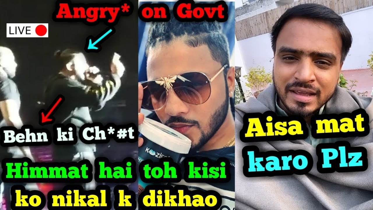 Raftaar very Angry* on Govt for CAB at Live Stage Performance | Amit Bhadana Request his Fans