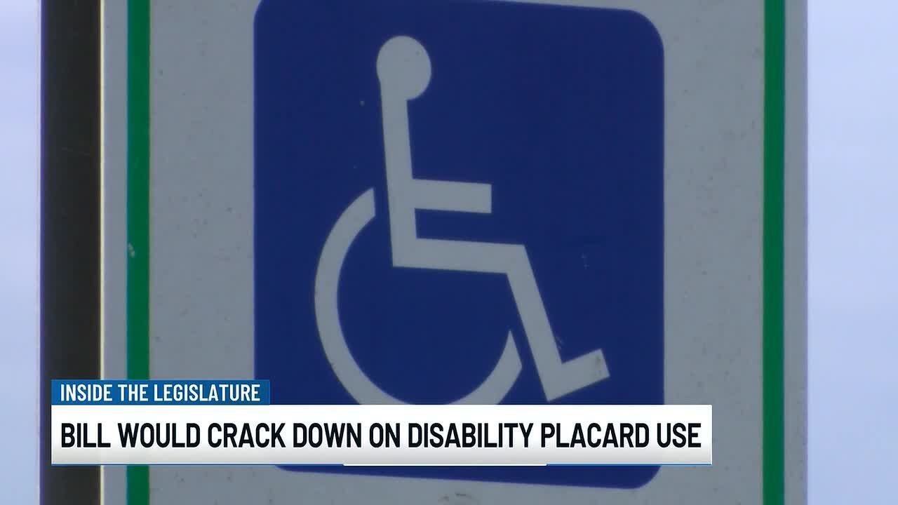 Alabama bill would crack down on disability placard use