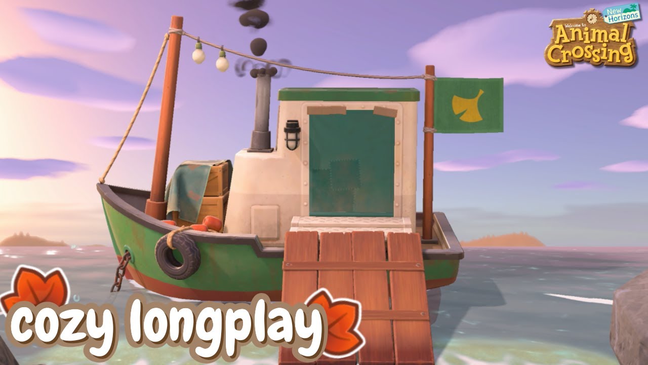 Cozy Fall Longplay | Decorating Villager Plots (no commentary, no ads) ~ ACNH: Nutmeg
