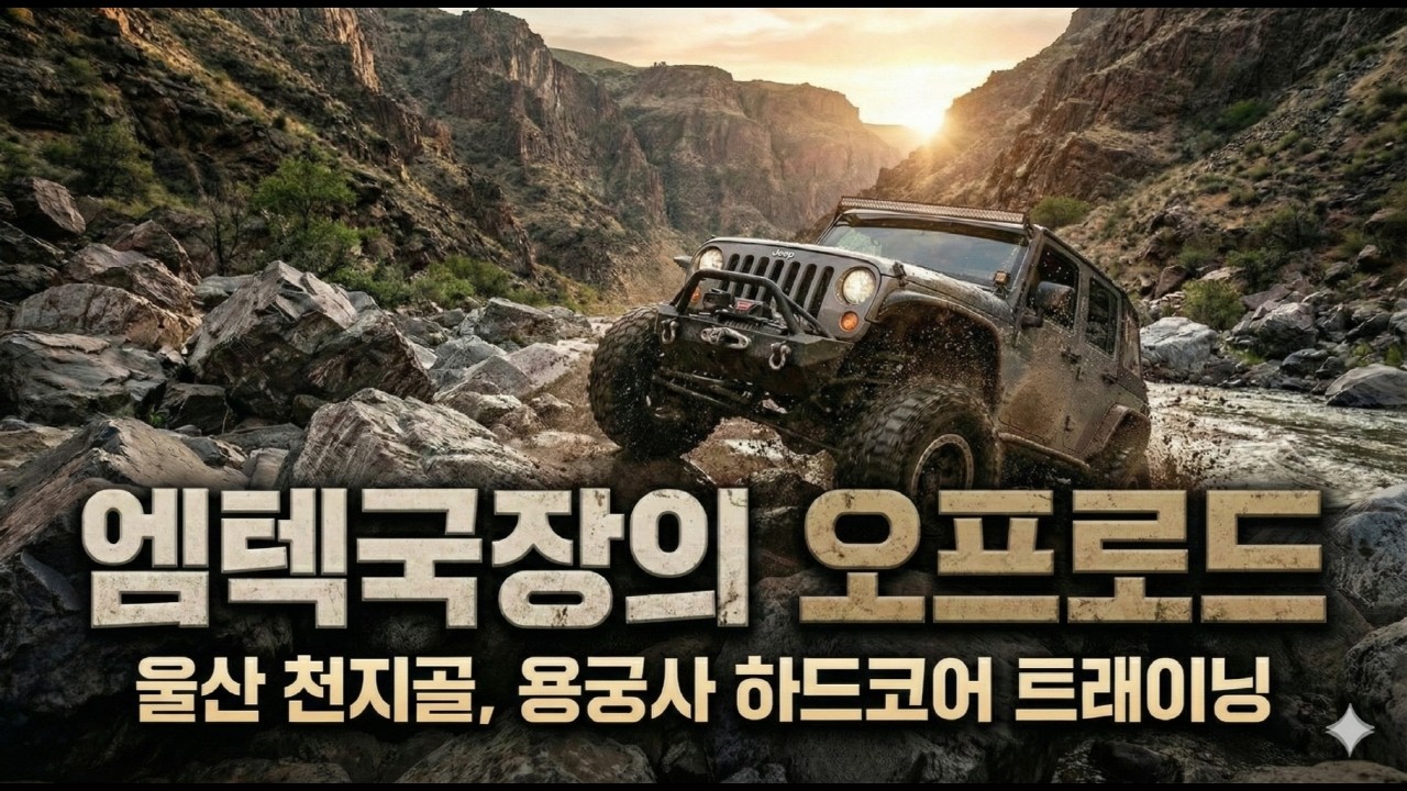 엠텍국장의 오프로드 트레이닝 (천지골, 용궁사)