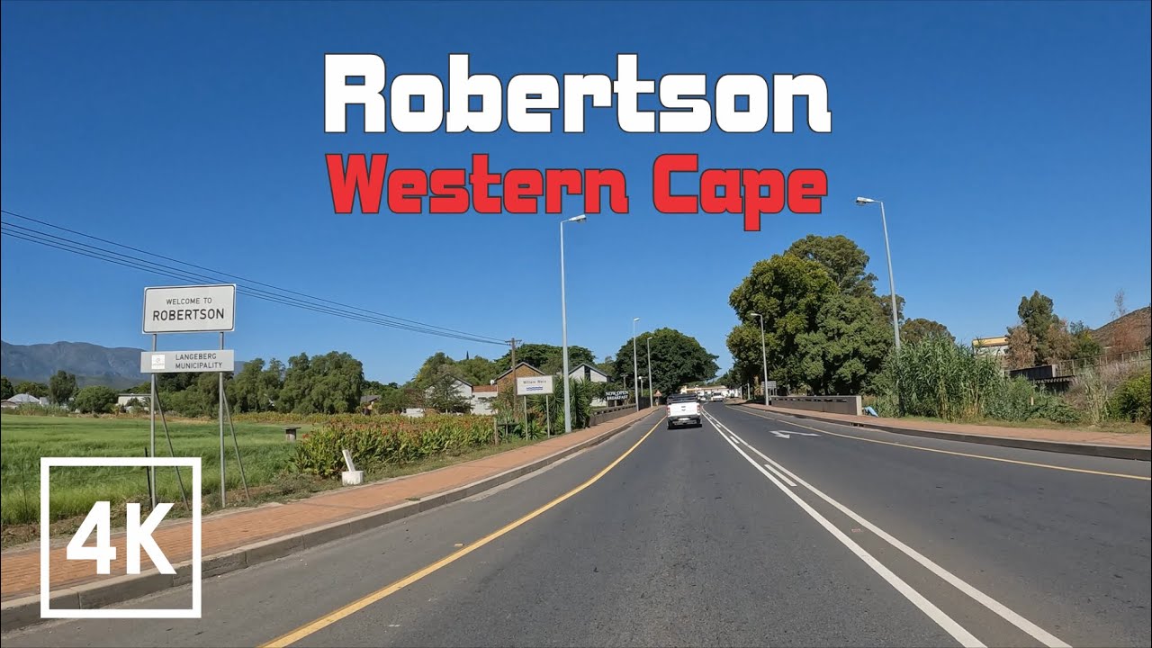 One of the Most Beautiful Small Towns in the Western Cape. Robertson