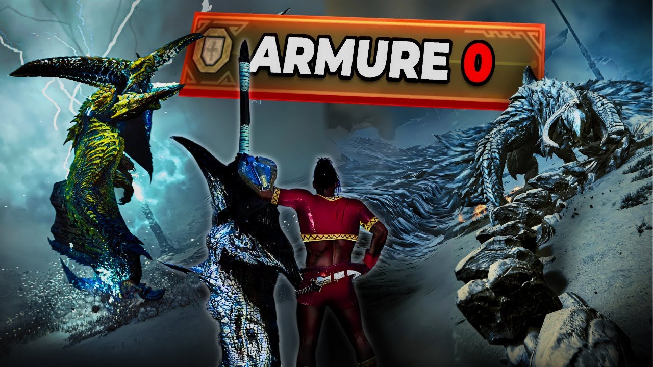 D&eacute;fi fou : finir Monster Hunter Wild sans armure en solo !