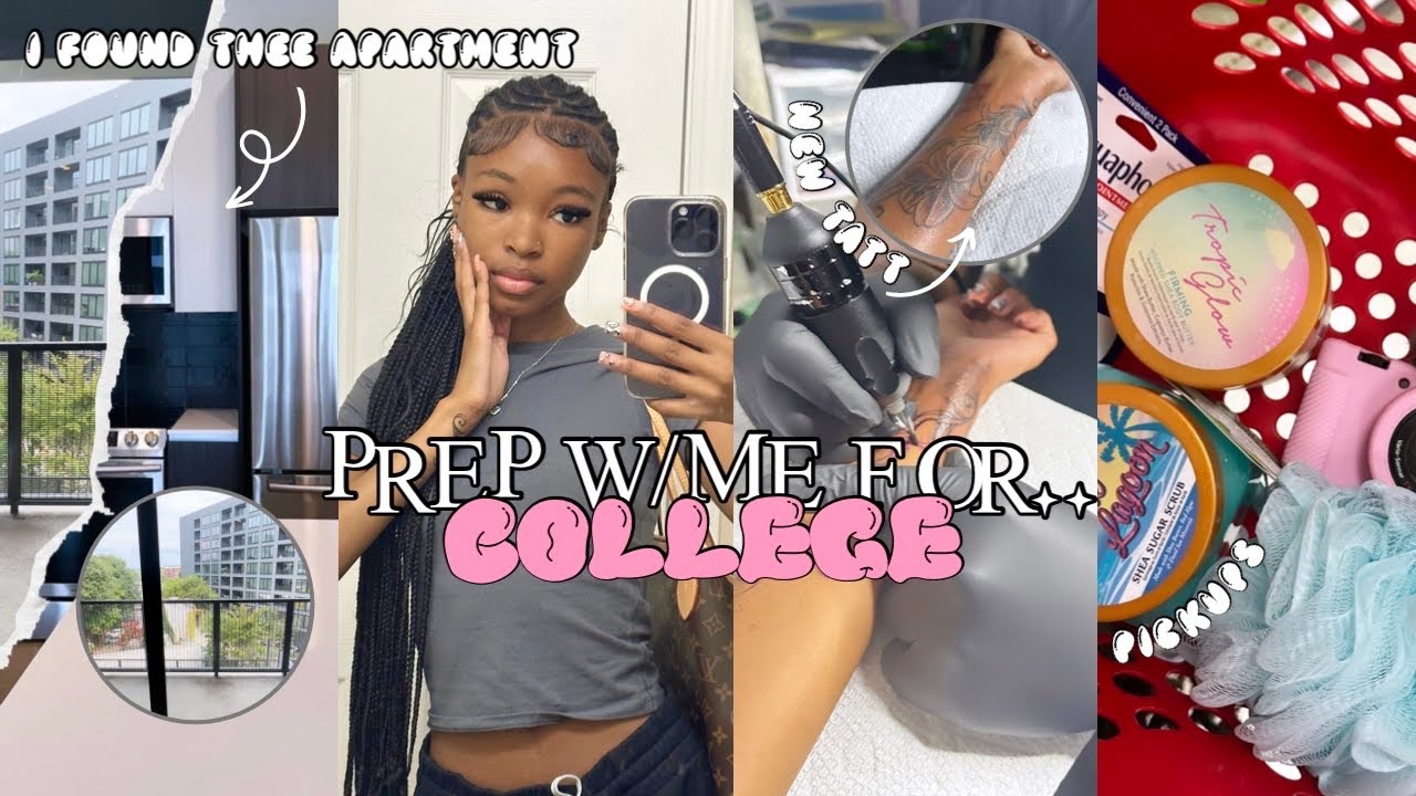 PREPARE W/ME FOR COLLEGE | i’m moving!! apartment hunting + new tatt + college q&a + target run