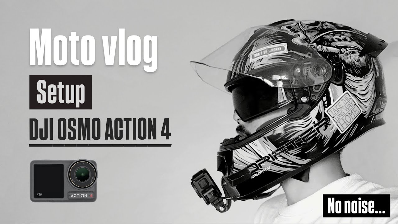 माझा Moto vlog setup मराठीत 📷 | ✌🏻Best Budget vlogging setup for Riders 🏍️ | DJI OSMO ACTION 4