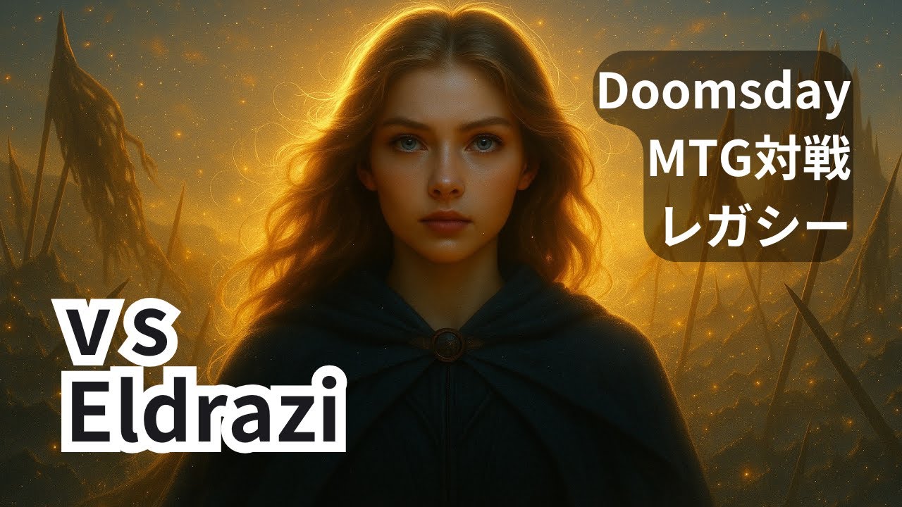 【日本語字幕】Doomsday vs エルドラージ pt.2 Bite & Shuffle  MTG レガシー【No.203】