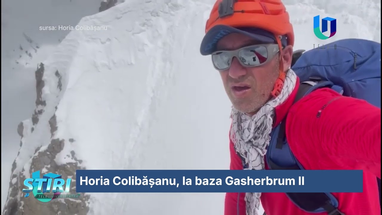Horia Colibășanu, la baza Gasherbrum II