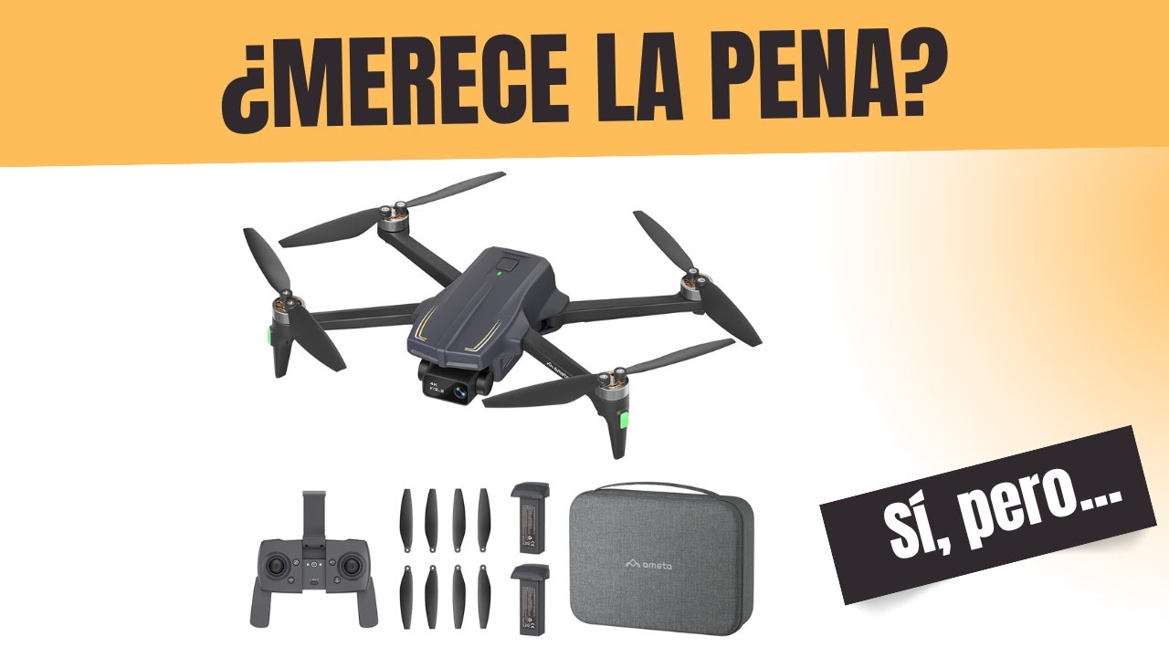 Ameta Dron con Camara 4K, S20 Pro GPS Drone para Adultos y Niños con Cámara/Retorno