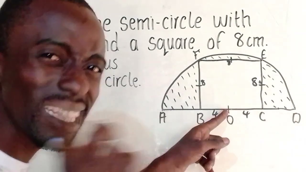 Additional maths semi circle
