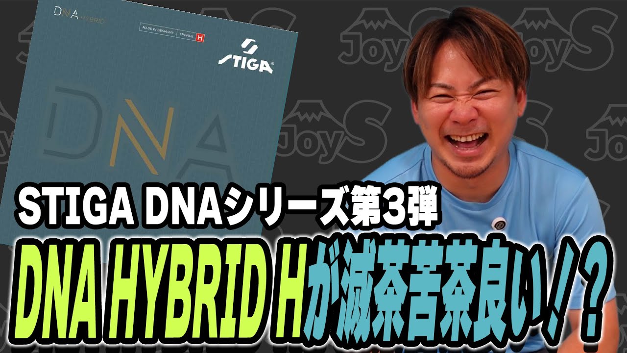 【用具レビュー】DNA HYBRID Hをレビューしてみたらあのラバーに似ていた!?【卓球】
