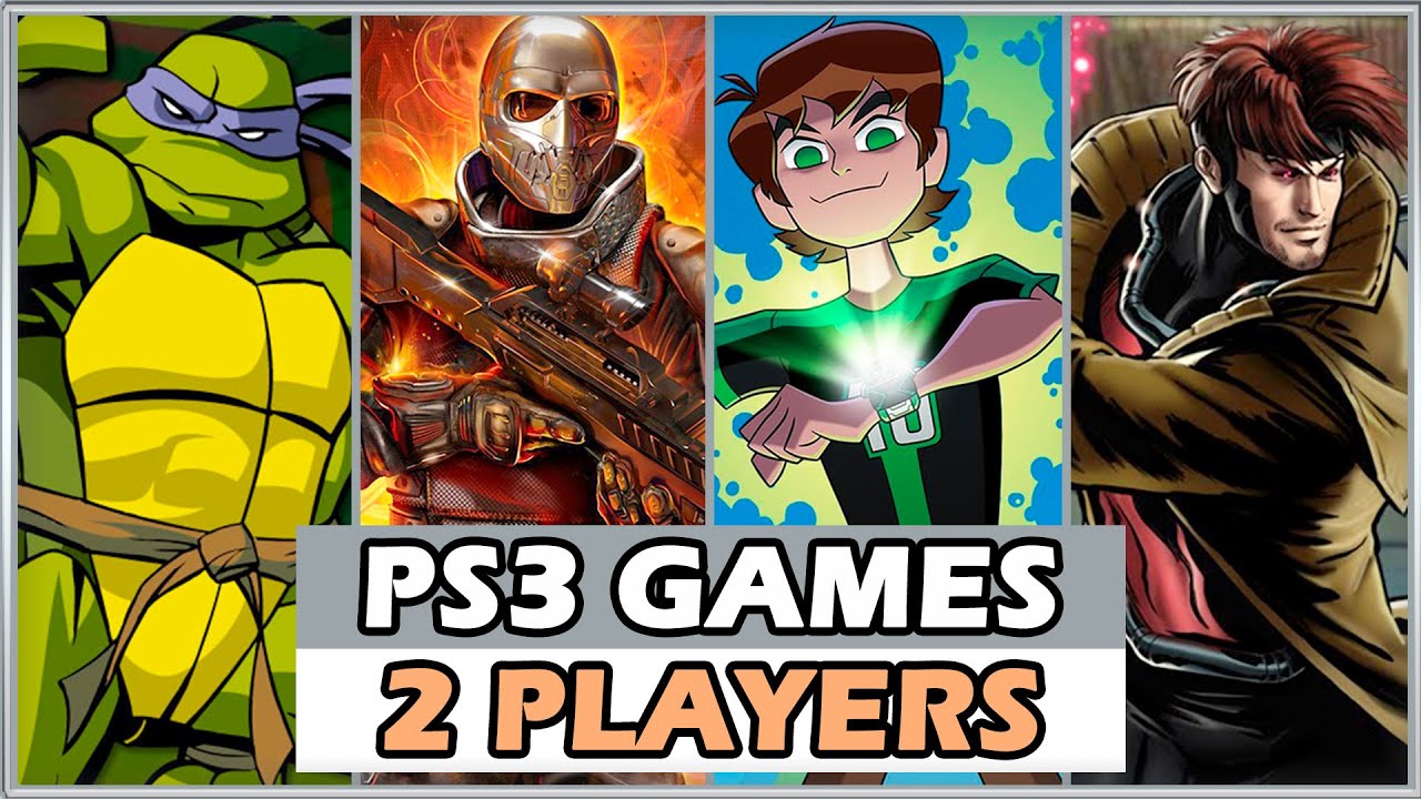 THE 40 BEST 2 PLAYER GAMES ON PS3 || PS3 GAMES