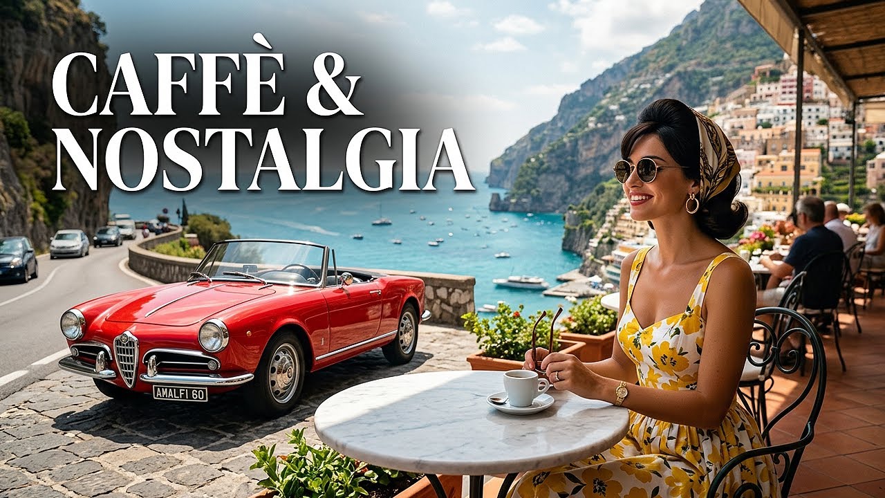 Weekend Italian Cafe Ambience ☕ The Best Songs 60s 70s 80s (Nostalgia)