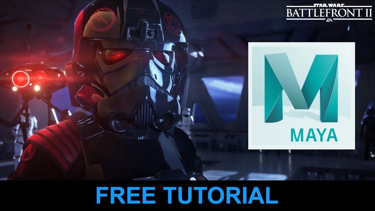 Open Star Wars Battlefront 2 models in Maya